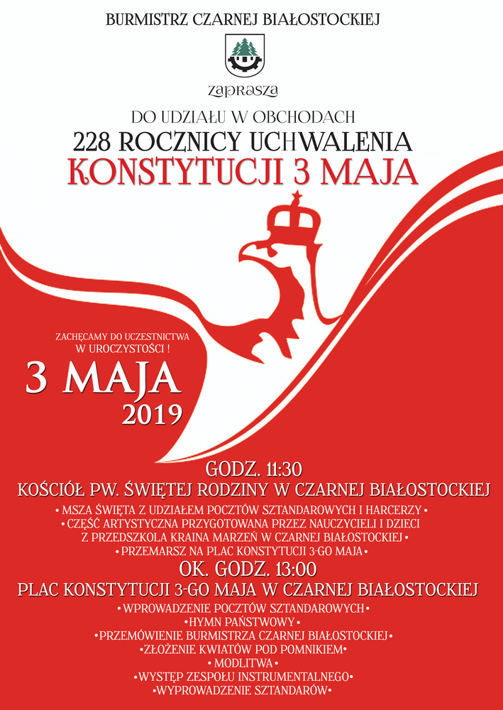 3 maja plakat 2019