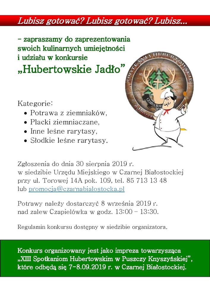Konkurs kulin. 2019 ulotka