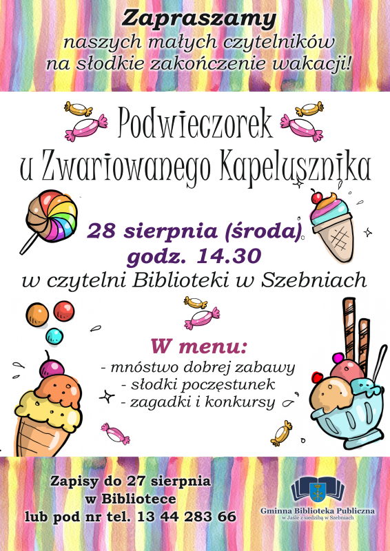 Podwieczorek u zwariowanego kapelusznika 20193