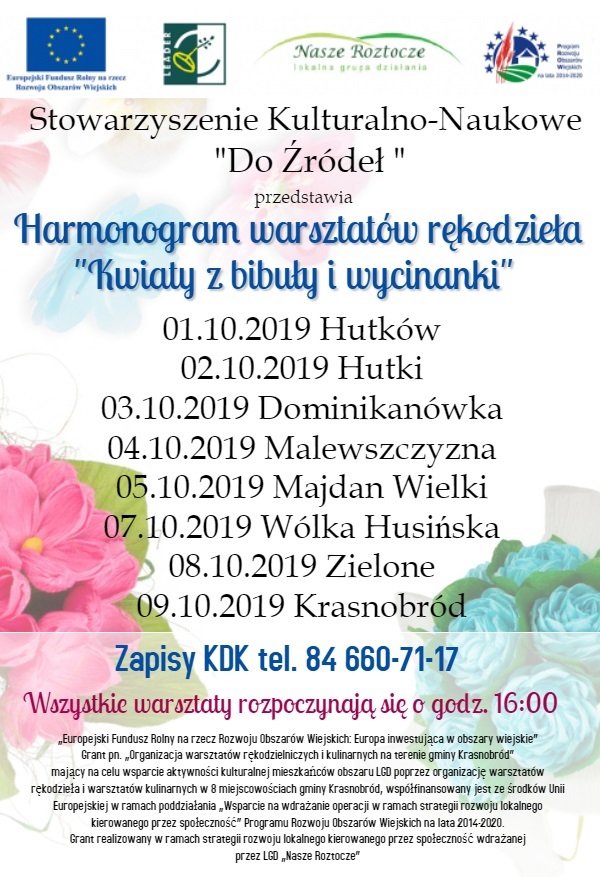 2019 09 24 harmonogram warsztat%c3%93w rekodzie%c5%81a  kaity z bibu%c5%81y 6