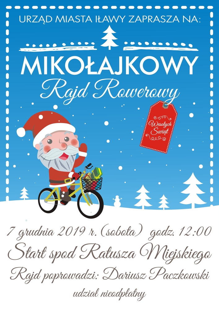 Plakat miko%c5%82ajkowy rajd rowerowy 2019 net 2