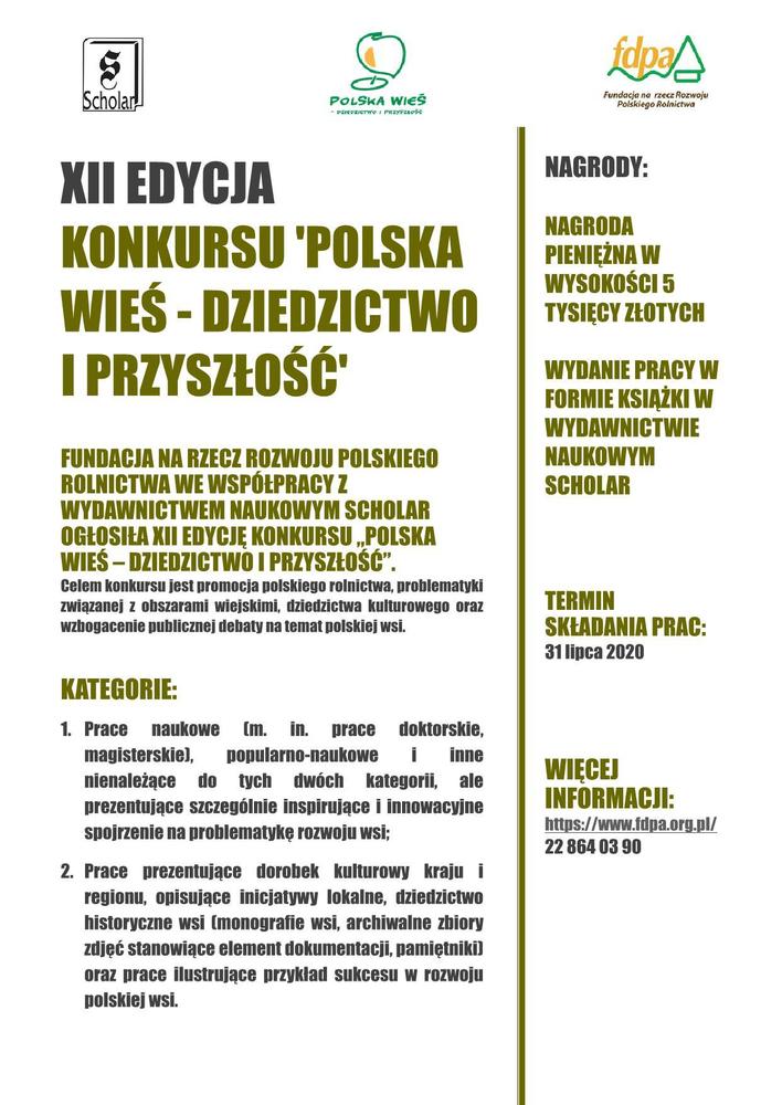 Plakat polska wies fdpa 1