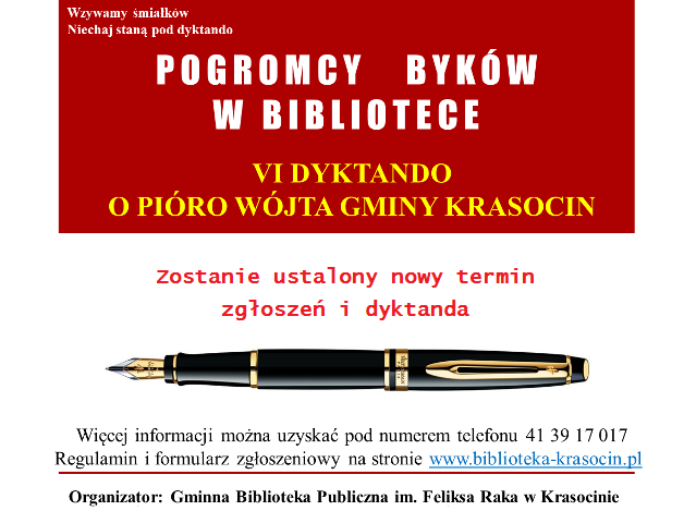 Vi dyktando plakat