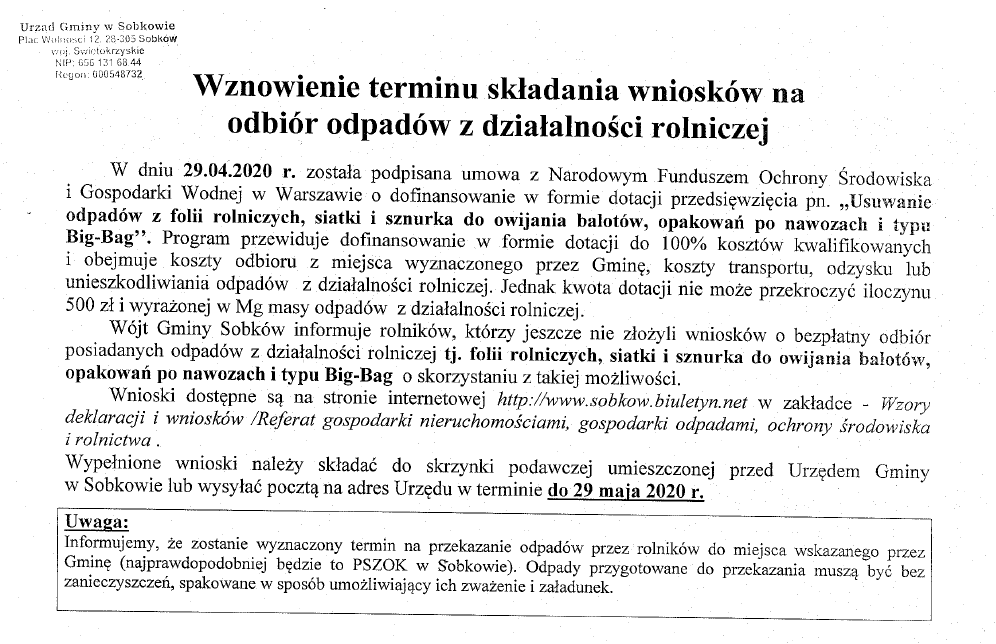 Odbior smieci