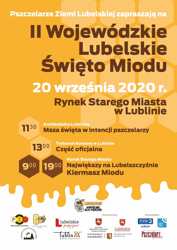 Plakat   ii wojew%c3%b3dzkie %c5%9awi%c4%99to miodu krzywe