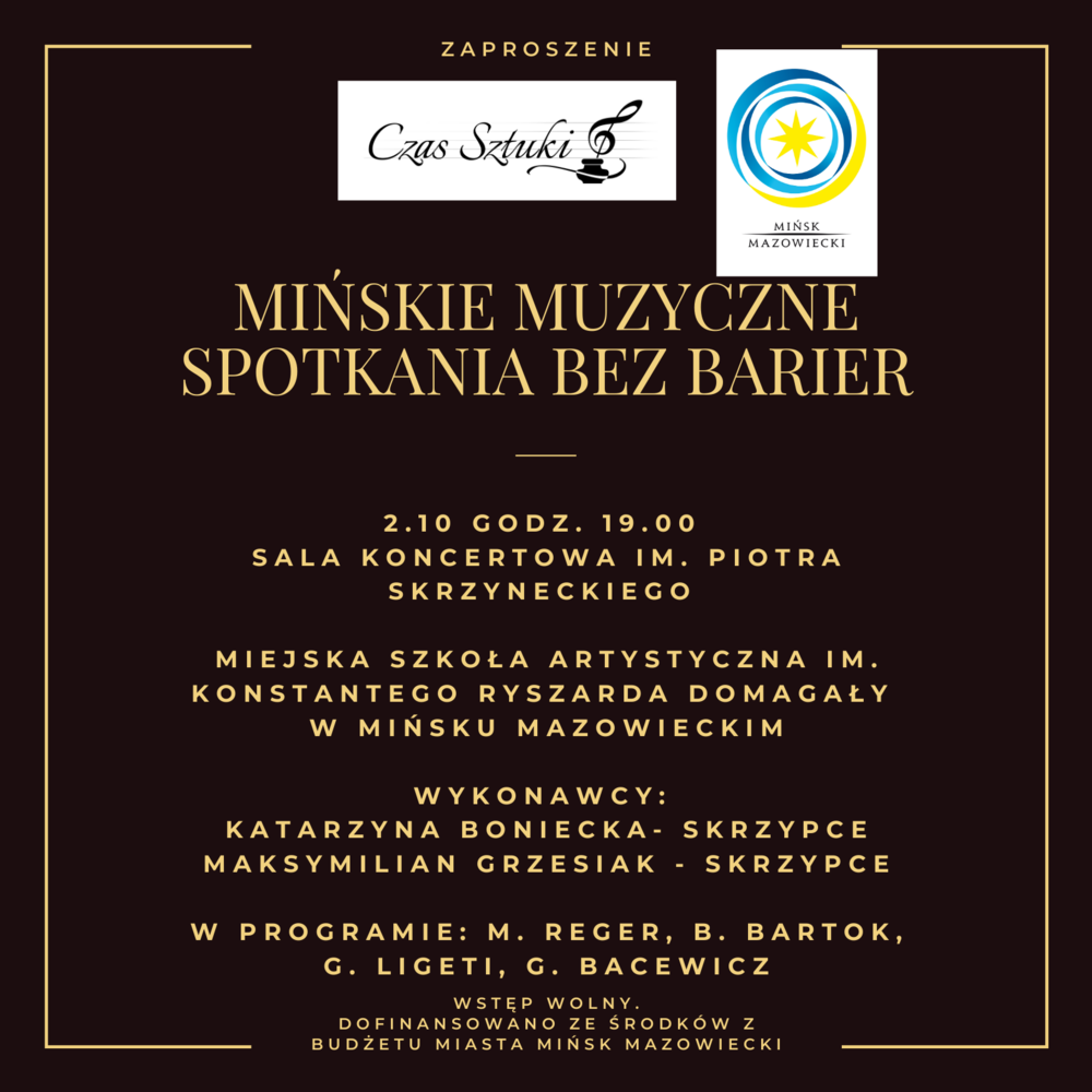 Zaproszenie na mi%c5%84skie muzyczne spotkania bez barier 2.10