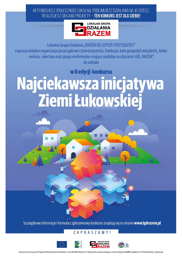 Najciekawsza inicjatywa ziemi lukowskiej plakat