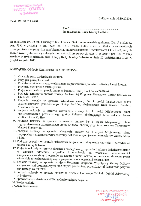 Sesja xxiii