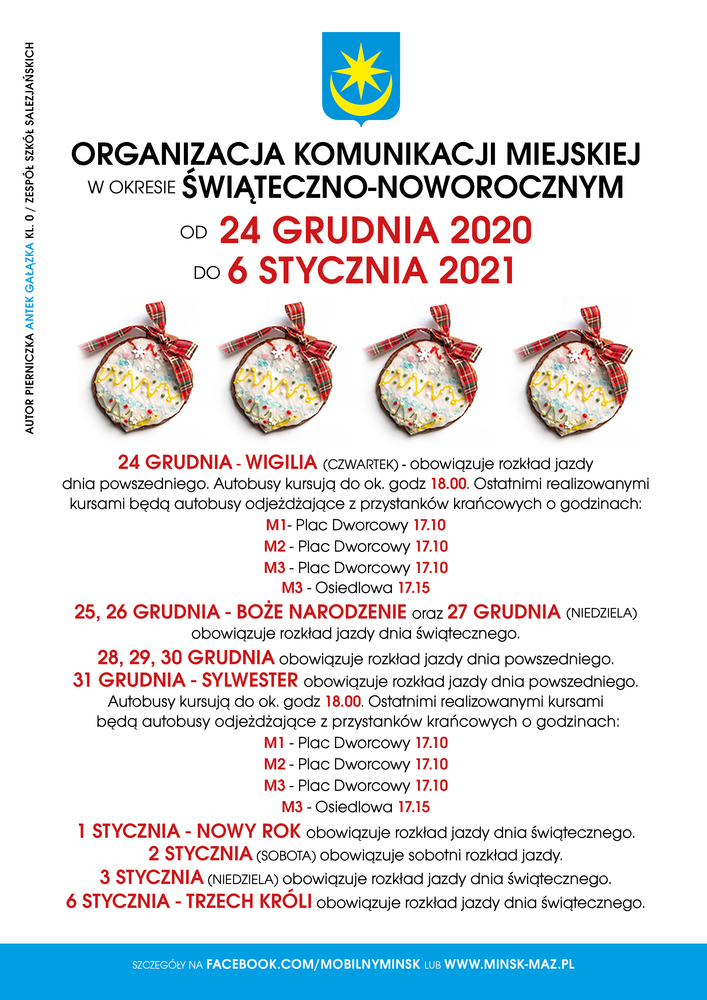 Plakat komunikacja 2020