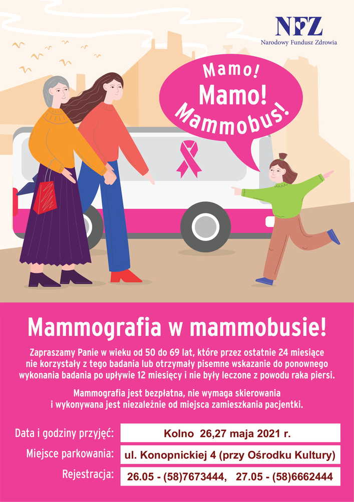 Mammobus plakat kolno 26 27.05 1