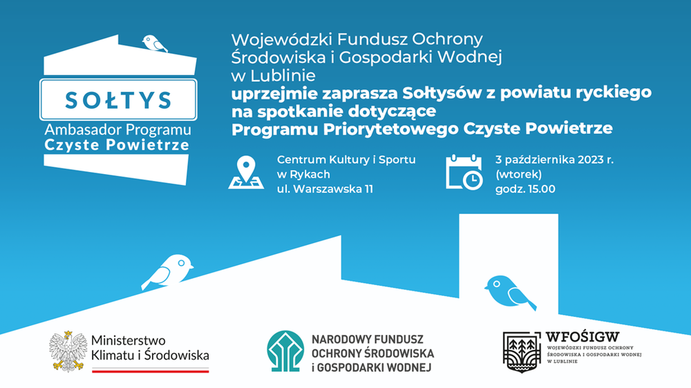 Zaproszenie czyste powietrze