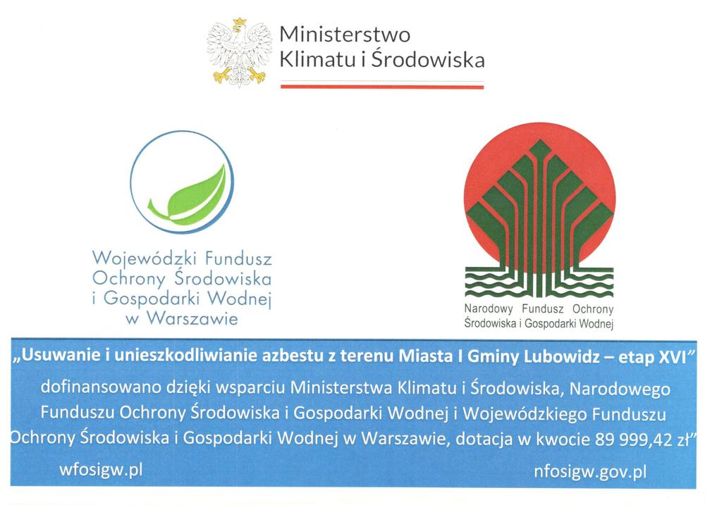Informacja azbest etap xvi