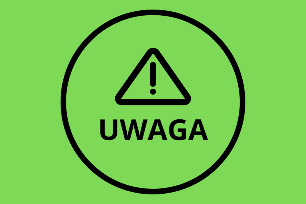 %c5%bb%c3%b3%c5%82ta i czarna ostrze%c5%bcenie okr%c4%85g%c5%82a bezpiecze%c5%84stwo naklejka %281200%c3%97800 px%29 %281%29