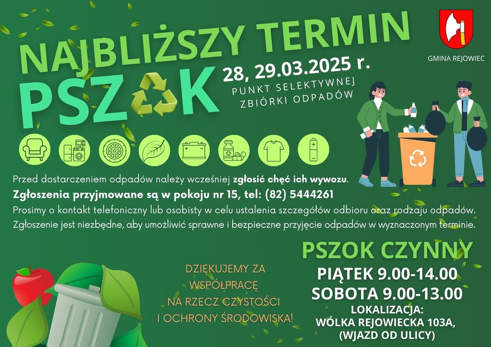 Pszok 2 termin
